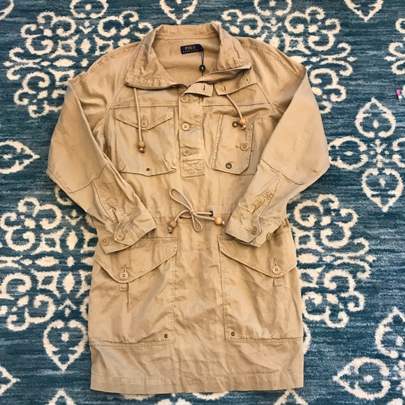 Ralph Lauren khaki jacket size small NWT - Picture 1 of 5